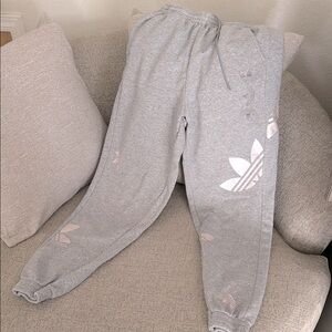 Adidas Kids Light Gray Sweatpants